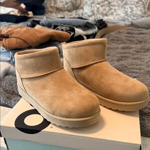 SO Tan Ankle Boots , Never Worn